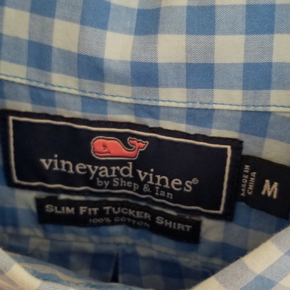 Mens Vineyard Vines slim fit Tucker Shirt Medium
